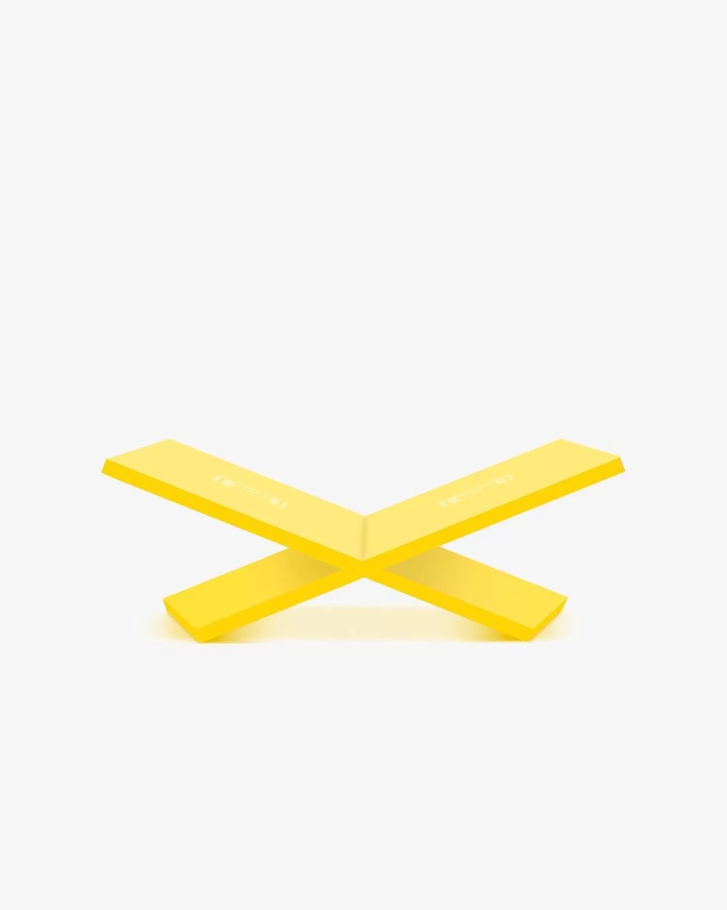 Een Boekenstandaard - Effen Geel-Assouline Cheap